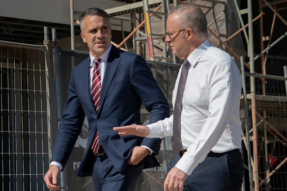 South Australian Premier Peter Malinauskas and Anthony Albanese spruiked the COP bid during the federal election campaign.