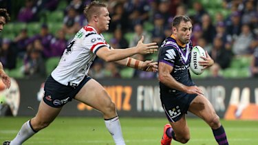 Cameron Smith (right) says Storm need to start their matches better.