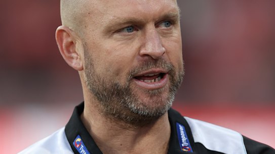 Port Adelaide great and outgoing assistant coach Chad Cornes.