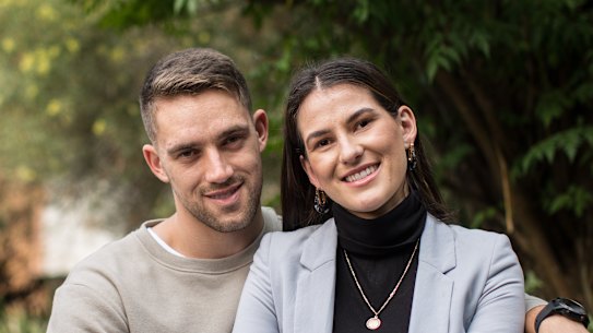 Damon Bird and Rebakah Shanks live with Mr Bird's parents as they save to build a home on their rural block they have purchased.