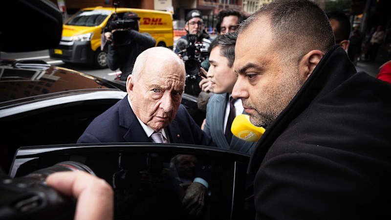 Kissing, touching, grabbing: Alan Jones's day in court arrives