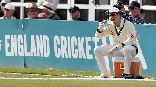 Waiting in the wings: Steve Smith.