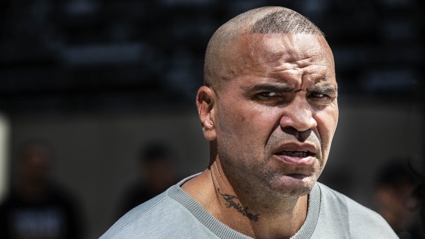 War of words: Anthony Mundine.