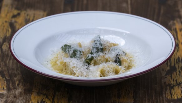 Go-to dish: Potato agnolotti.