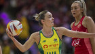 Liz Watson in action in Sunday’s final in Cape Town.