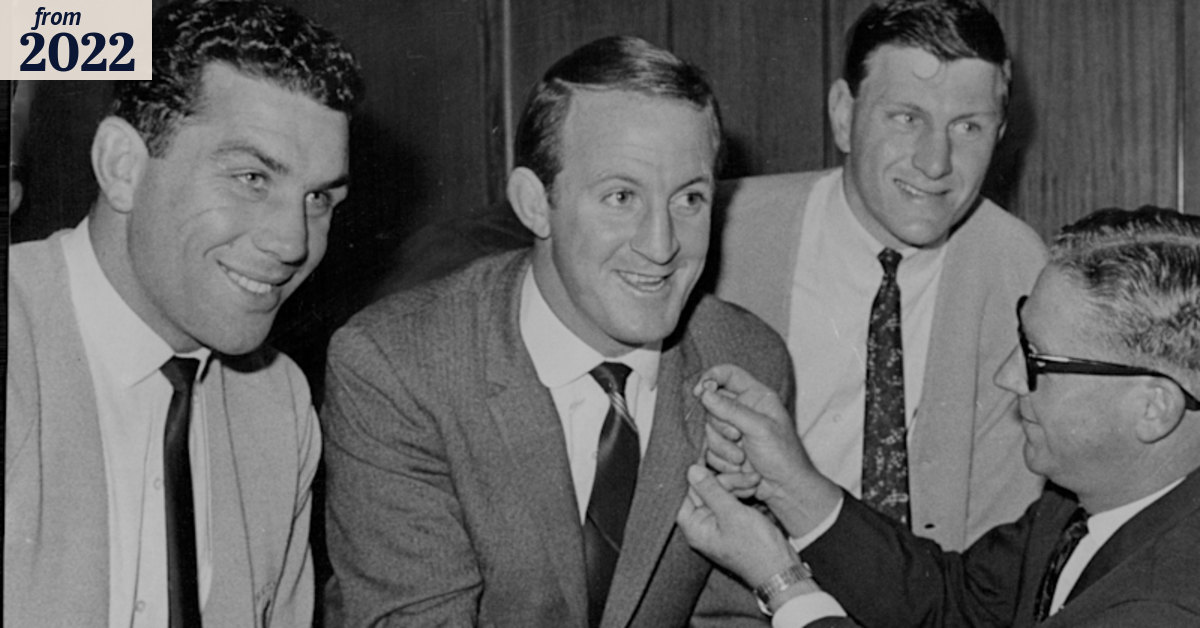 Johnny Raper dies aged 82