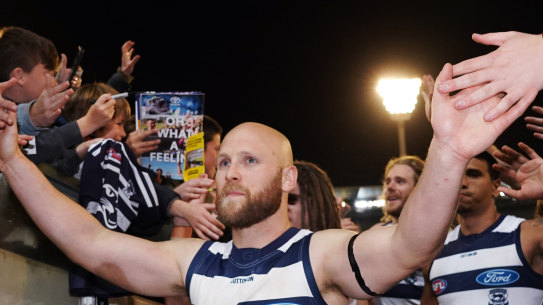 Masterful: Gary Ablett's form in Geelong's finals campaign is yet to match the level he played at in the home-and-away season.