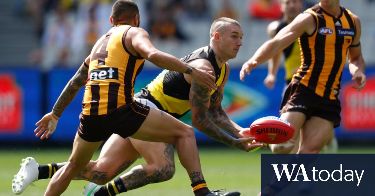 Wilday Injured In Hawthorn Hawks Lost To Richmond Tigers Sydney News Today