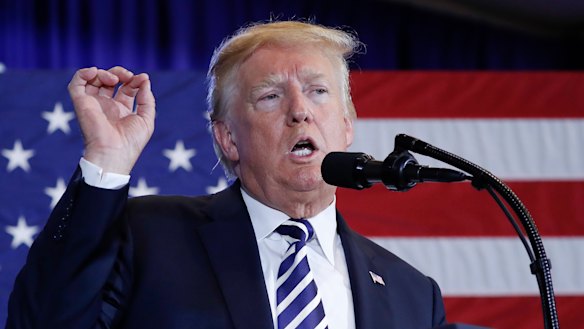 Trump took to Twitter to lash Nike and the NFL.