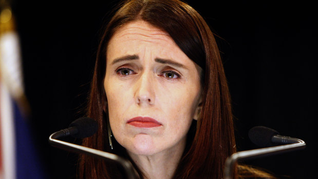 New Zealand Prime Minister Jacinda Ardern after the Christchurch shooting.