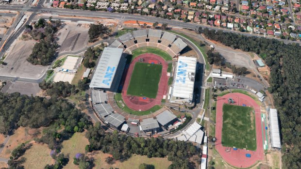 The Queensland Sport and Athletics Centre.