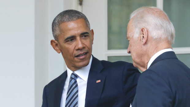 Barack Obama has officially endorsed his former vice-president Joe Biden.