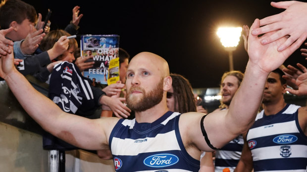 Masterful: Gary Ablett's form in Geelong's finals campaign is yet to match the level he played at in the home-and-away season.