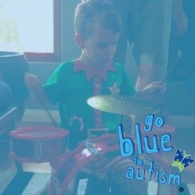 A post made by Jarrod Clune of his son promoting autism awareness.
