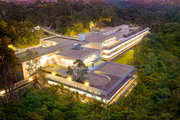 Church of Scientology’s headquarters in Sydney’s Chatswood. 