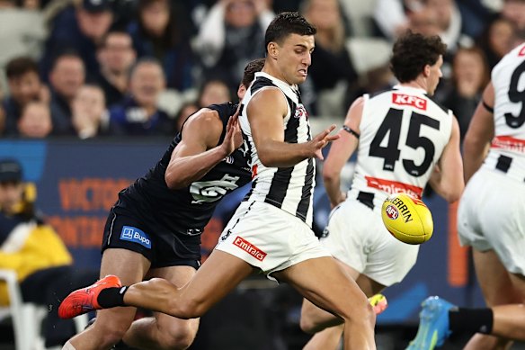 Nick Daicos is prolific tonight. 