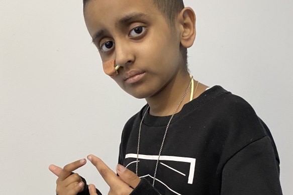 Young rapper Agam Singh, whose film The Candy Rappers is a finalist in Flickerfest’s FlickerUp program. 