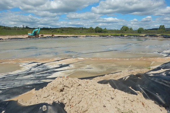 The overflows of coal seam gas water happened about 25 kilometres north-east of Wandoan.