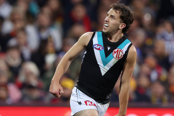 Francis Evans impressed Carlton at training this pre-season.