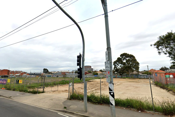 This site at 541 Sydney Road, Coburg is slated for redevelopment.