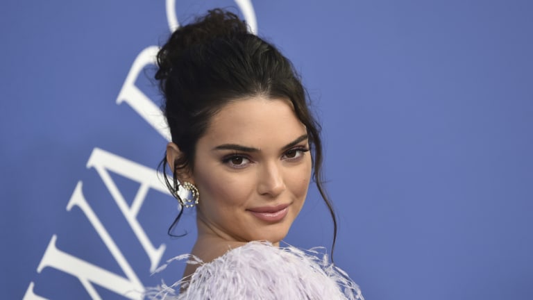 Kendall Jenner at New York's CFDA Fashion Awards in June. 