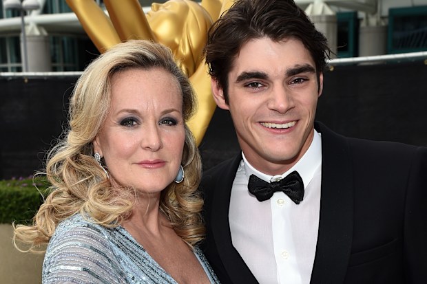 Actor RJ Mitte and Dyna Mitte