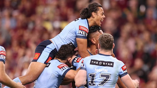 The Blues were way too strong in Origin I.