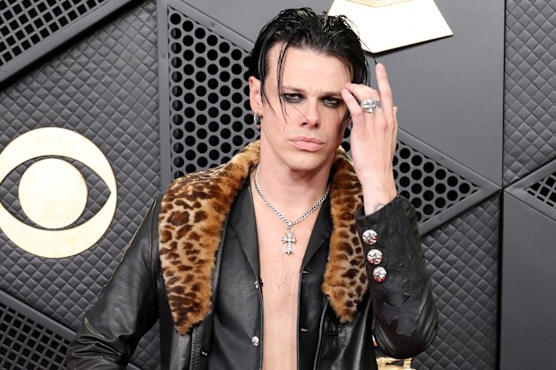 Yungblud attends the 68th GRAMMY Awards at Crypto.com Arena on February 01, 2026 in Los Angeles, California.