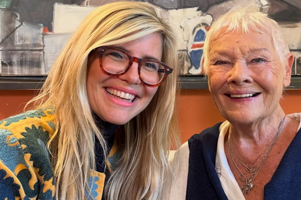 Emma Barnett and Dame Judi Dench