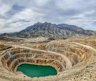 Dateline Resources’ 1.1-million-ounce Colosseum gold project in California, viewed from the north looking towards the Clark Mountains.