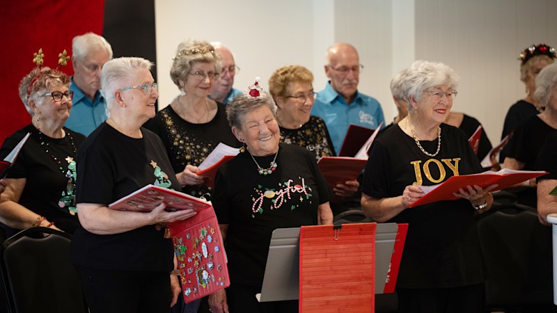 Friendship and healing come with a cherry on top for a special choir
