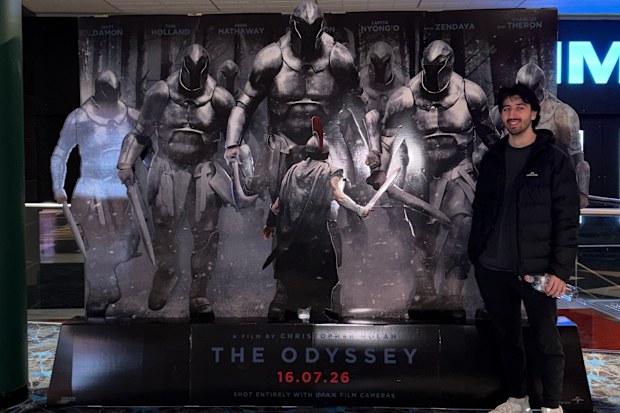 Peter booked tickets to see The Odyssey four times over three days at 70mm IMAX in Melbourne.