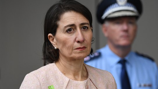 NSW Premier Gladys Berejiklian on Monday.