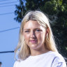 Bronte Mosley, 18, from Melbourne has accrued 85 hours in her quest to gain her licence. 