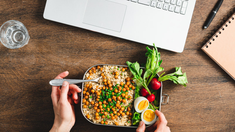 Revealed: The secrets of a perfect desk lunch (or food court order if you forgot to pack one)