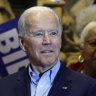 Biden says Sanders should disown aggressive supporters