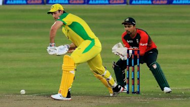 Mitch Marsh was the only Australian batsman to give a good account.