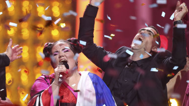 Netta from Israel wins the 63rd annual Eurovision Song Contest.