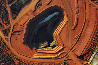 The Lynas Mt Weld mine in Western Australia.