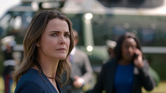 Keri Russell as Kate Wyler in Netflix series The Diplomat.