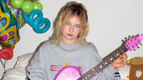 Australian musician Grace Shaw, aka Mallrat. 