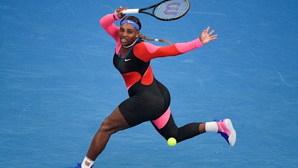 Serena Williams as she will be remembered.