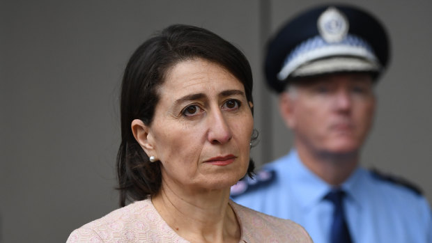 NSW Premier Gladys Berejiklian on Monday.