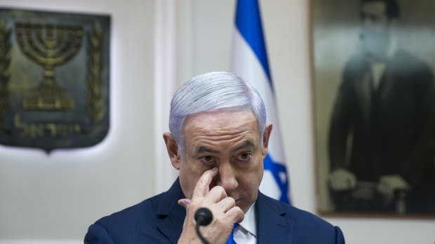 Israel's Prime Minister Benjamin Netanyahu will face the voters in two weeks against a background of corruption allegations.