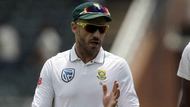 Can relate: South Africa captain Faf du Plessis.