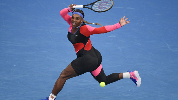 Serena Williams as she will be remembered.
