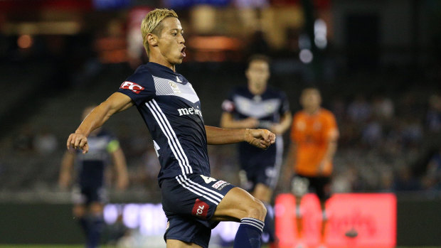 Big names: Any interest from networks will hinge on marquee players like Keisuke Honda.
