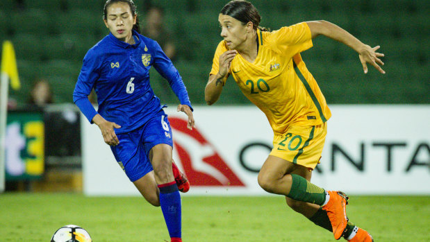 Australia's performance was a far cry from their 5-0 defeat of Thailand in March.