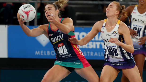 Liz Watson (left) had a huge year for the Vixens.