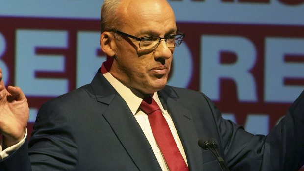 Under pressure: NSW Labor leader Luke Foley donated the Medich money to charity. 
